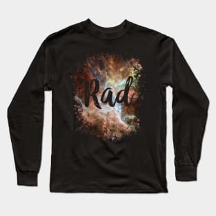 Rad Funny 80's Design Long Sleeve T-Shirt